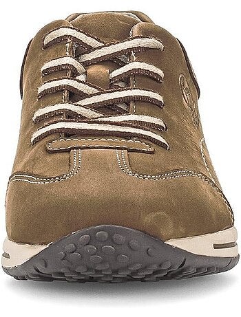 Baskets en cuir nubuck