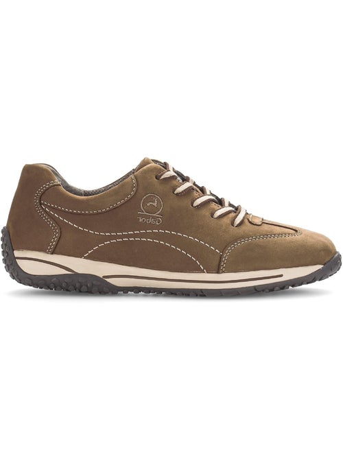 Baskets en cuir nubuck - Kiabi Baskets en cuir nubuck - Kiabi