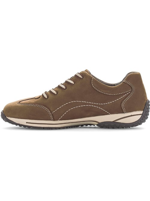 Baskets en cuir nubuck - Kiabi Baskets en cuir nubuck - Kiabi