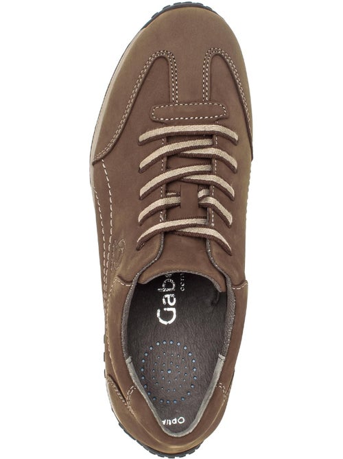 Baskets en cuir nubuck - Kiabi Baskets en cuir nubuck - Kiabi