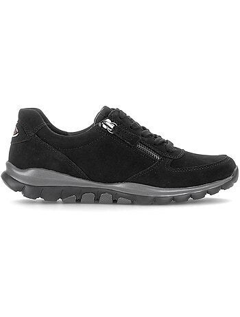 Baskets en cuir nubuck