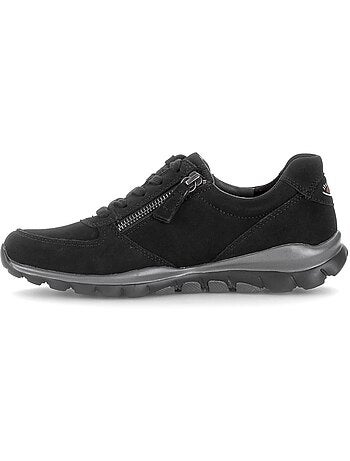 Baskets en cuir nubuck