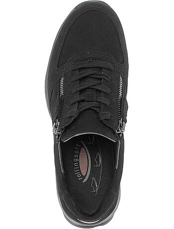 Baskets en cuir nubuck