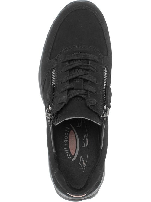 Baskets en cuir nubuck - Kiabi Baskets en cuir nubuck - Kiabi
