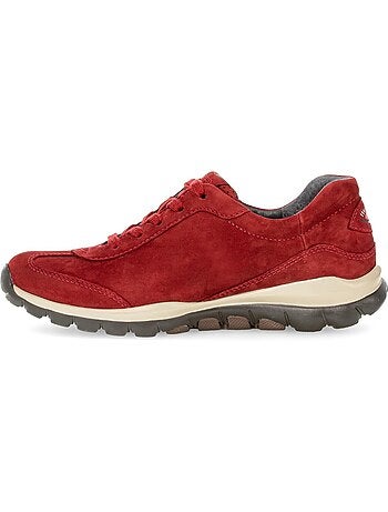 Baskets en cuir nubuck