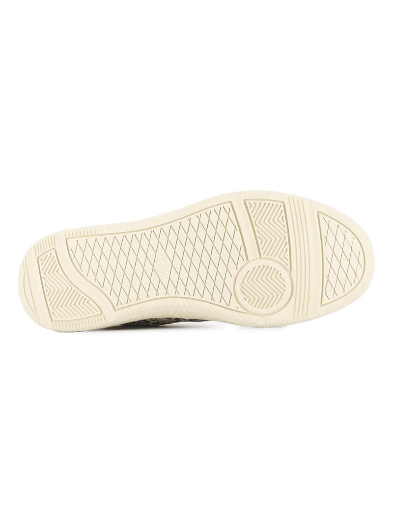 Baskets en Cuir Palladium Beige - Kiabi