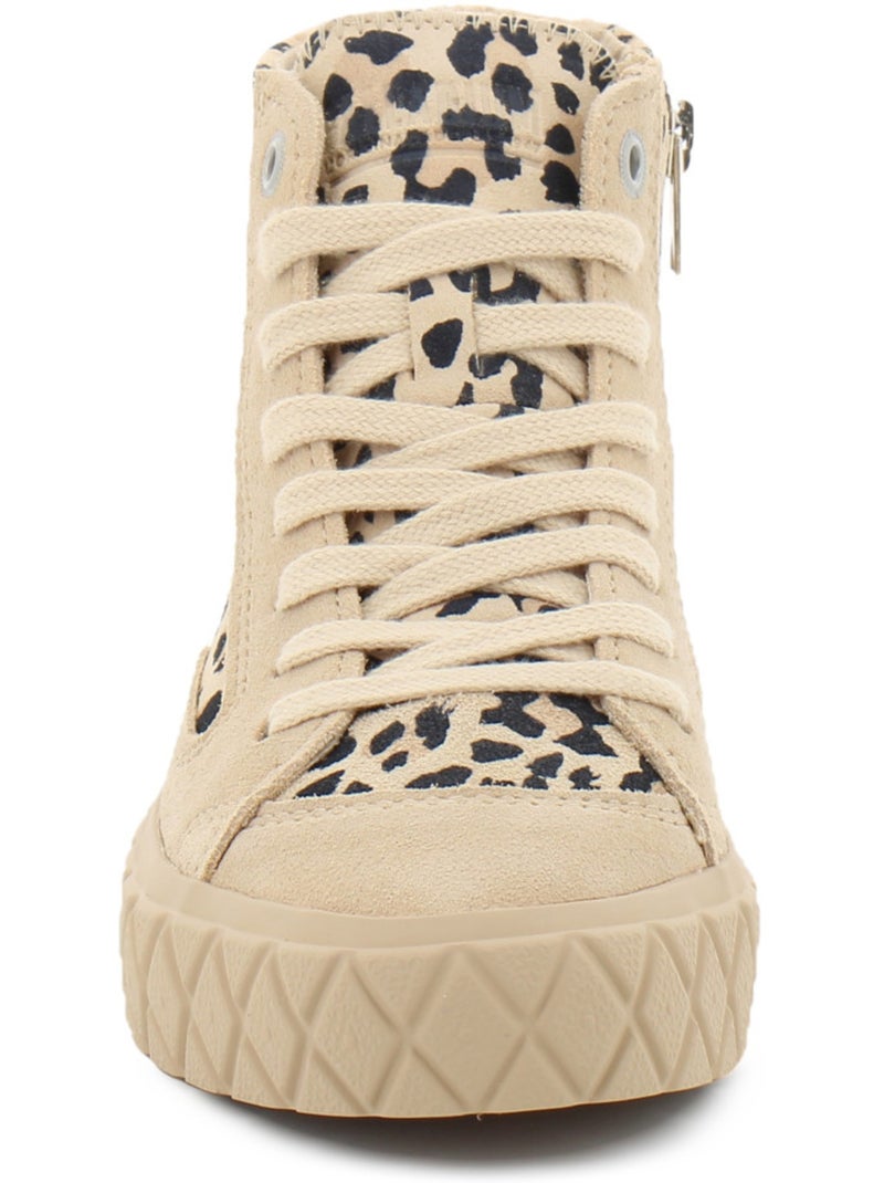 Baskets en cuir palladium Beige - Kiabi