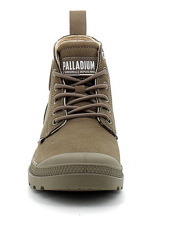 Baskets en Cuir Palladium