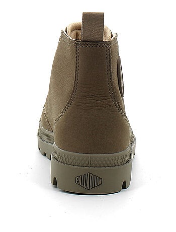 Baskets en Cuir Palladium