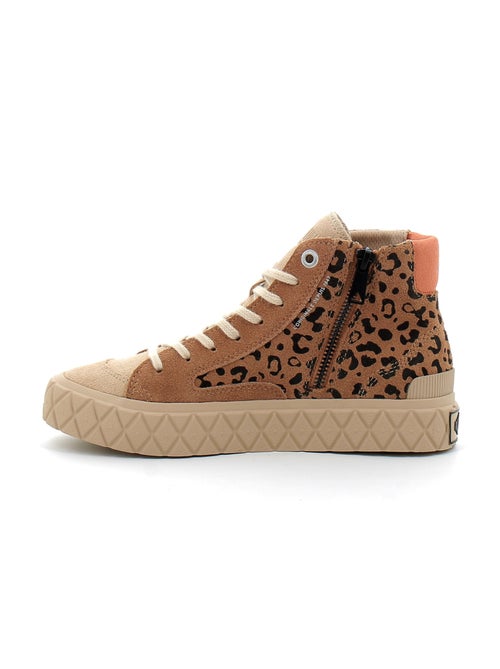 Baskets en Cuir Palladium - Kiabi