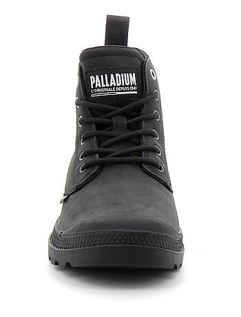 Baskets en Cuir Palladium