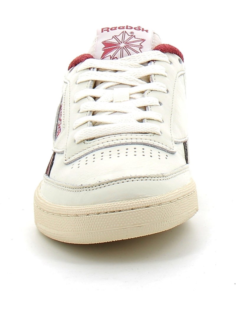 Baskets en Cuir Reebok Beige - Kiabi