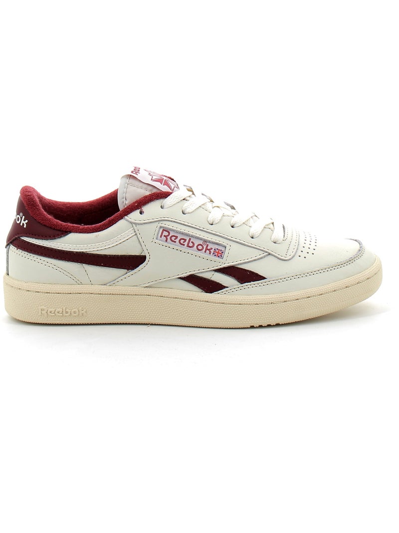 Baskets en Cuir Reebok Beige - Kiabi