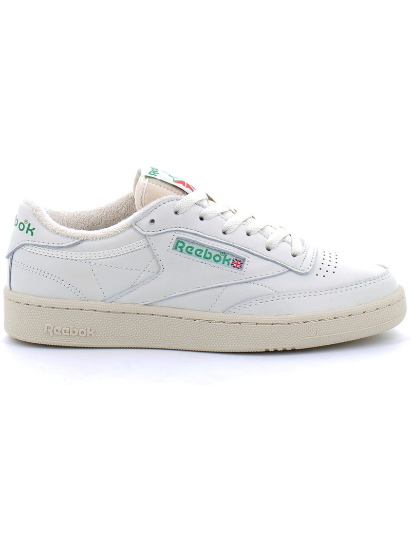Baskets en Cuir Reebok Blanc - Kiabi