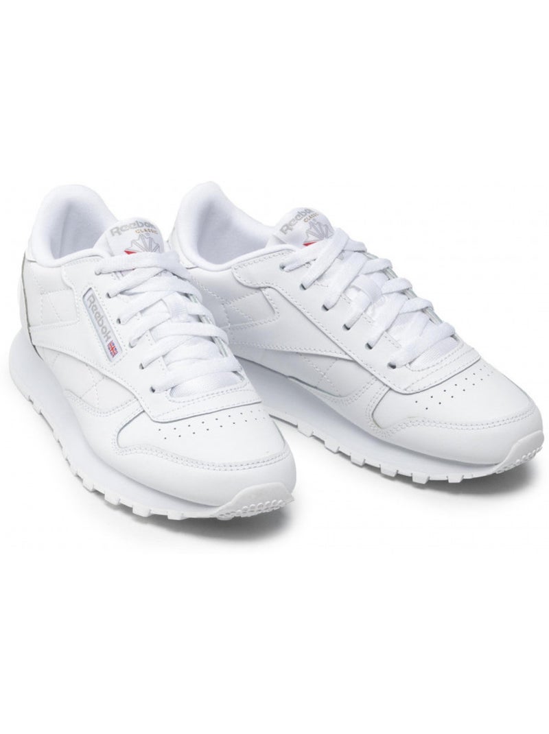 Baskets en Cuir Reebok Blanc - Kiabi