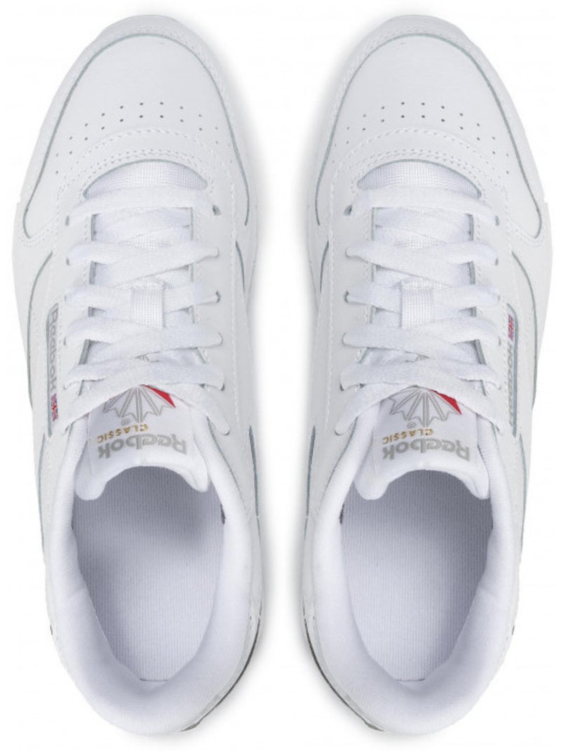 Baskets en Cuir Reebok Blanc - Kiabi