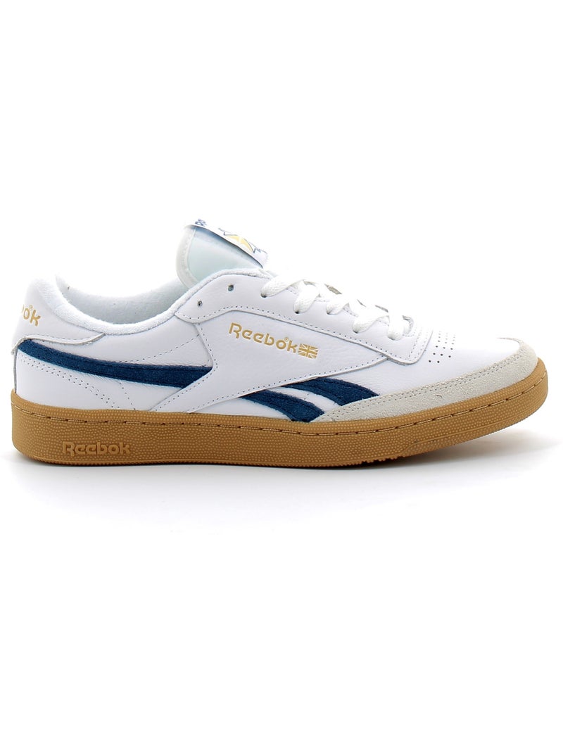 Baskets en Cuir Reebok Blanc - Kiabi