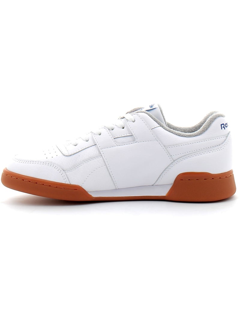 Baskets en Cuir Reebok Blanc - Kiabi