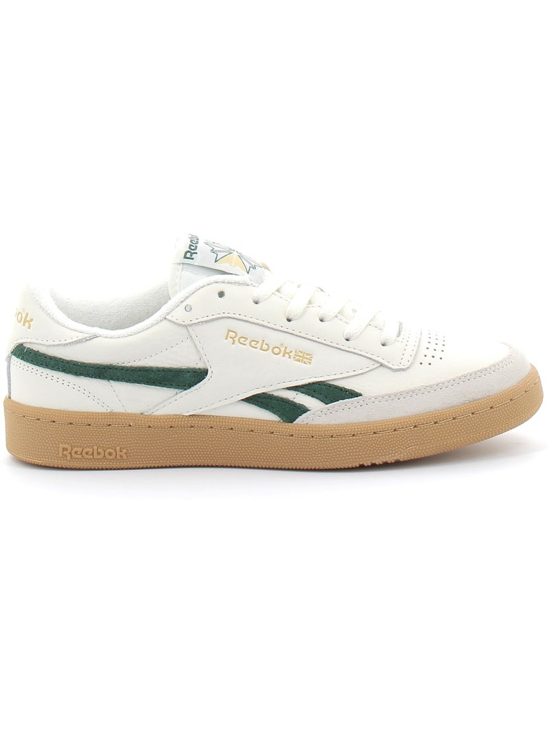 Baskets en Cuir Reebok Kaki - Kiabi