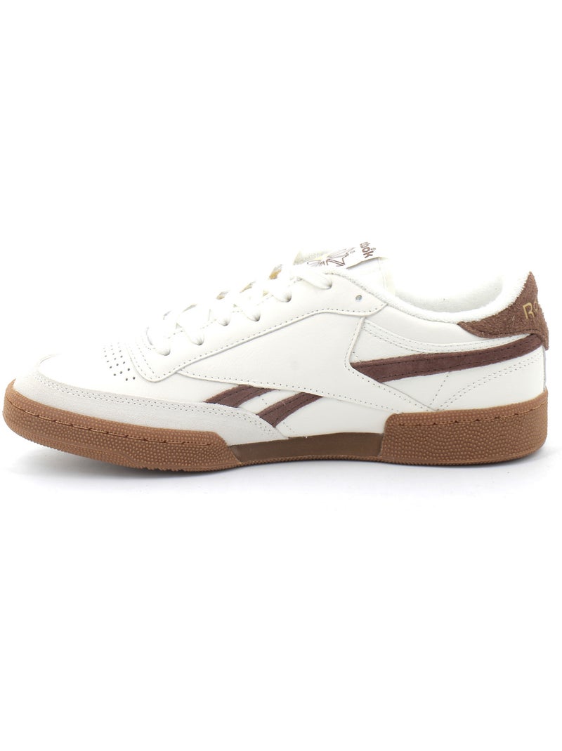 Baskets en Cuir Reebok Marron - Kiabi