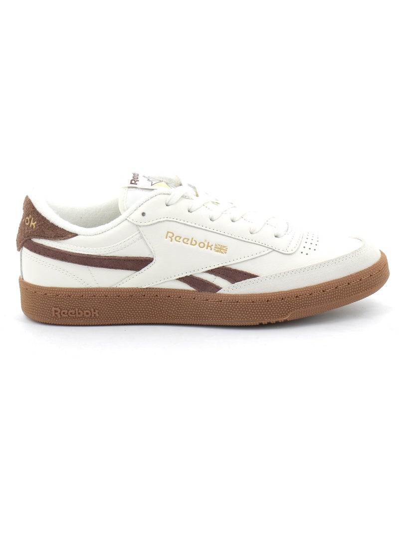 Baskets en Cuir Reebok Marron - Kiabi