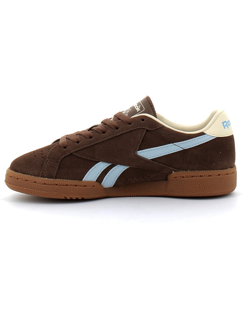 Baskets en Cuir Reebok Marron - Kiabi