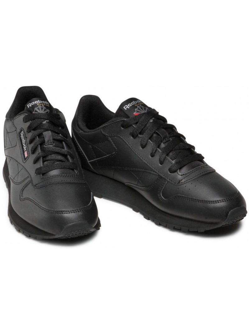 Baskets en Cuir Reebok Noir - Kiabi
