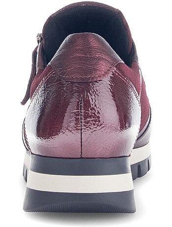 Baskets en cuir