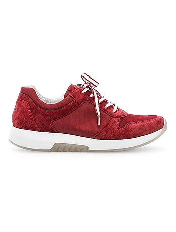 Baskets en cuir