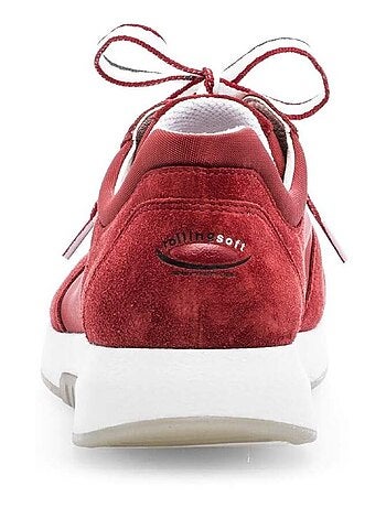 Baskets en cuir