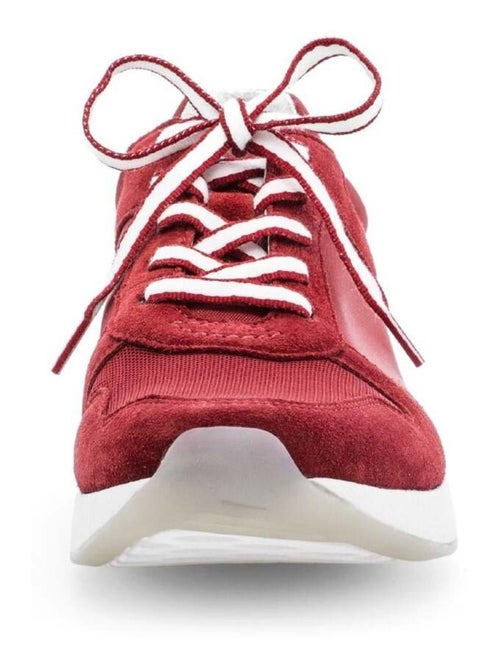 Baskets  en cuir - Kiabi