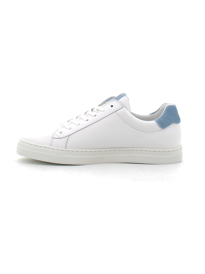 Baskets en Cuir Schmoove Blanc - Kiabi