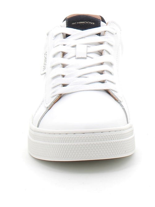 Baskets en Cuir Schmoove - Kiabi