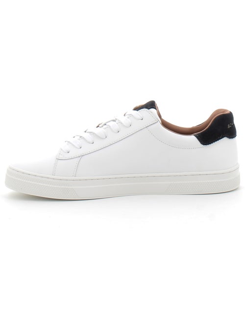 Baskets en Cuir Schmoove - Kiabi