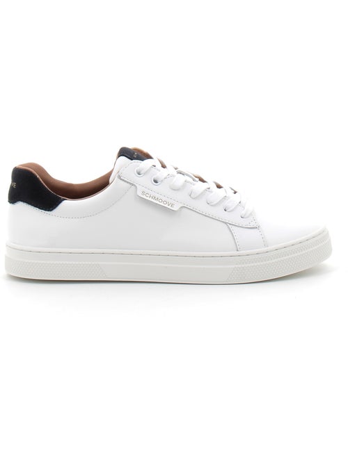 Baskets en Cuir Schmoove - Kiabi