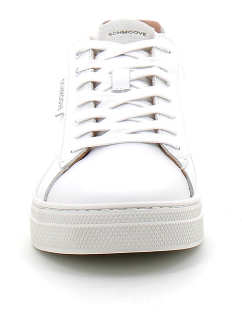 Baskets en Cuir Schmoove - Kiabi