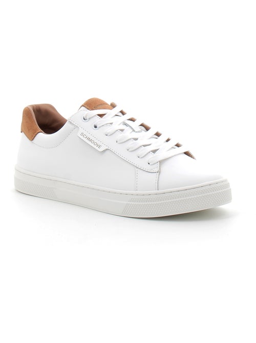 Baskets en Cuir Schmoove - Kiabi