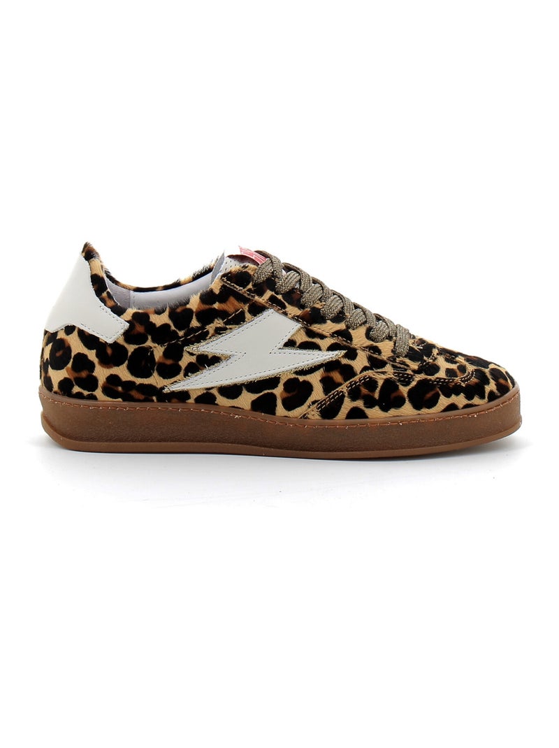 Baskets en Cuir Semerdjian Blanc - Kiabi