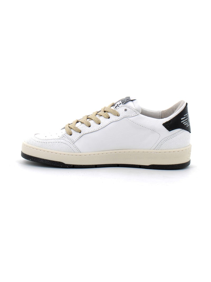 Baskets en Cuir Semerdjian Blanc - Kiabi