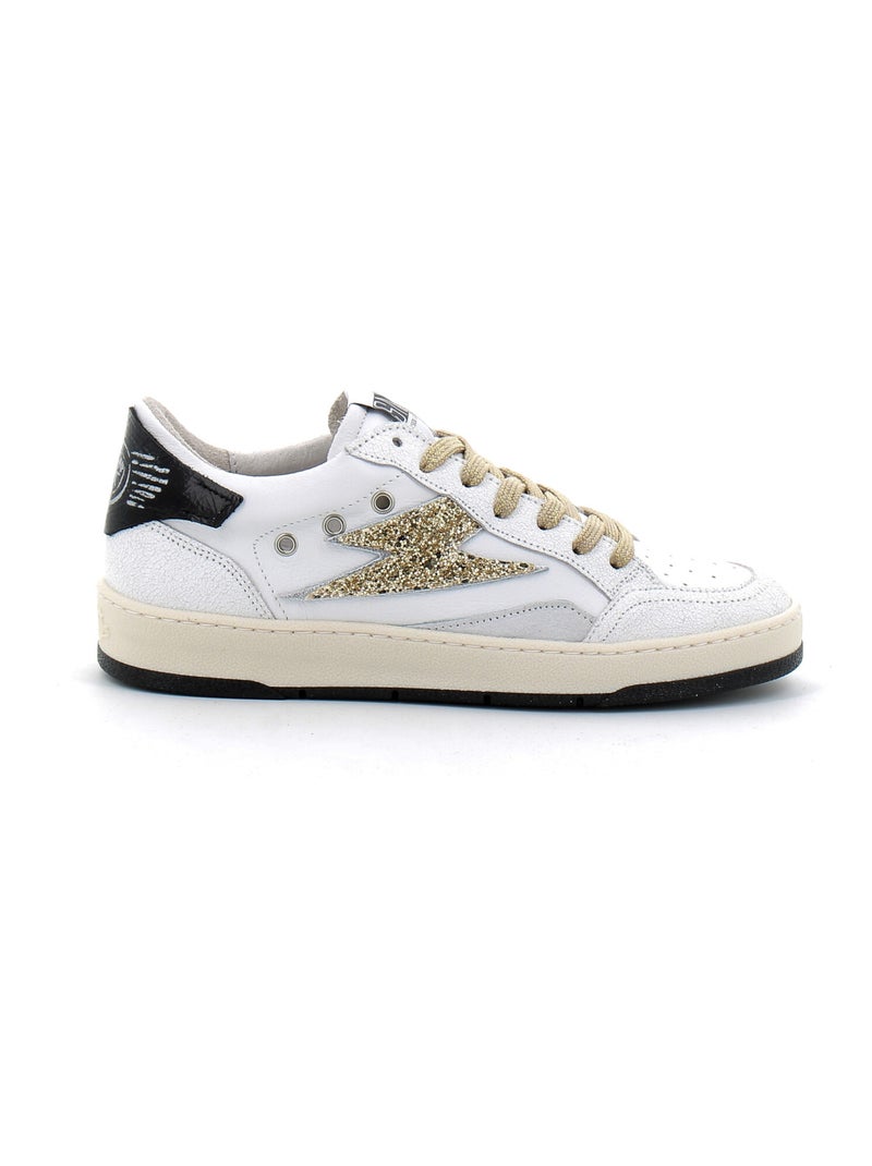 Baskets en Cuir Semerdjian Blanc - Kiabi
