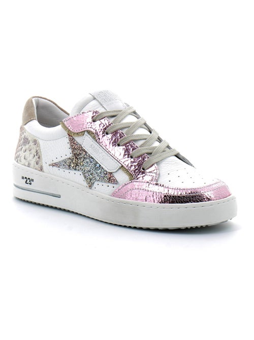 Baskets en Cuir Semerdjian - Kiabi