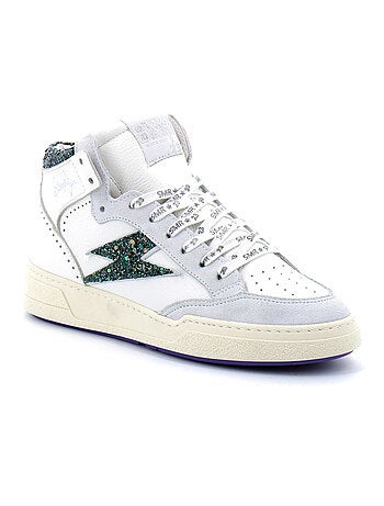 Baskets en Cuir & Strass Semerdjian