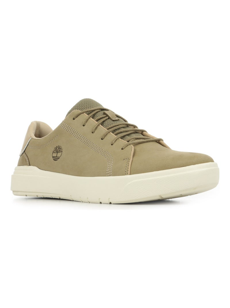 Baskets en Cuir Timberland Beige - Kiabi