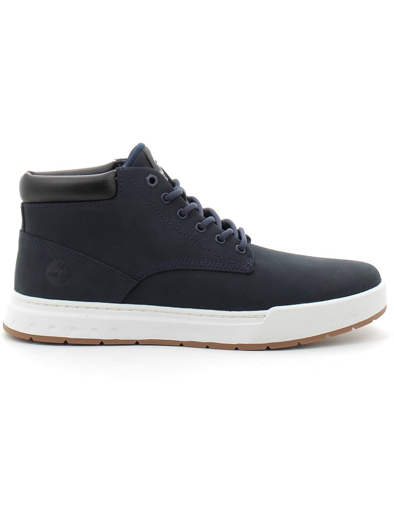 Baskets en Cuir Timberland Bleu - Kiabi