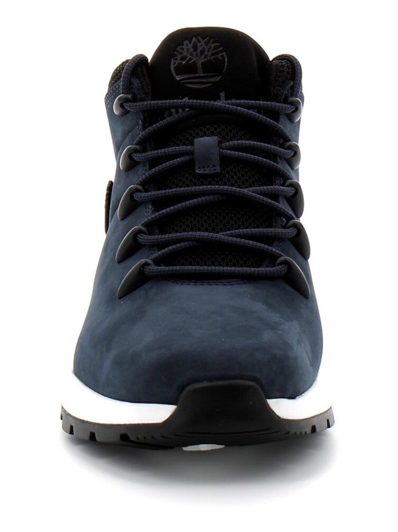 Baskets en Cuir Timberland Bleu - Kiabi