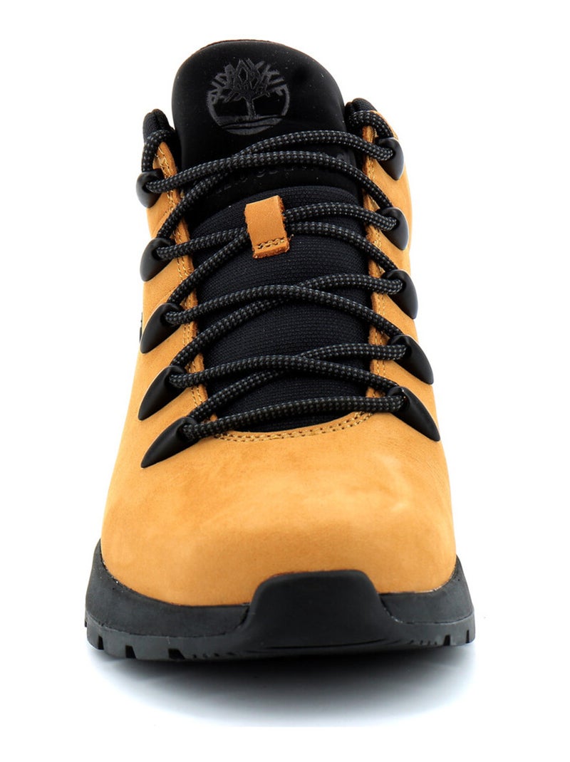 Baskets en Cuir Timberland Marron - Kiabi