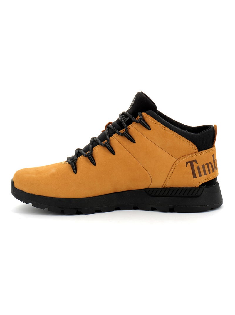 Baskets en Cuir Timberland Marron - Kiabi