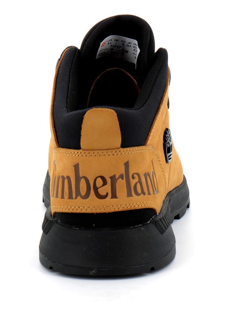 Baskets en Cuir Timberland Marron - Kiabi