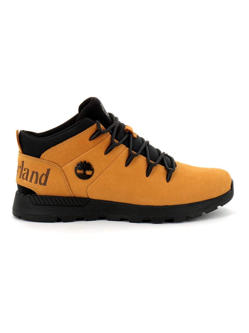 Baskets en Cuir Timberland Marron - Kiabi