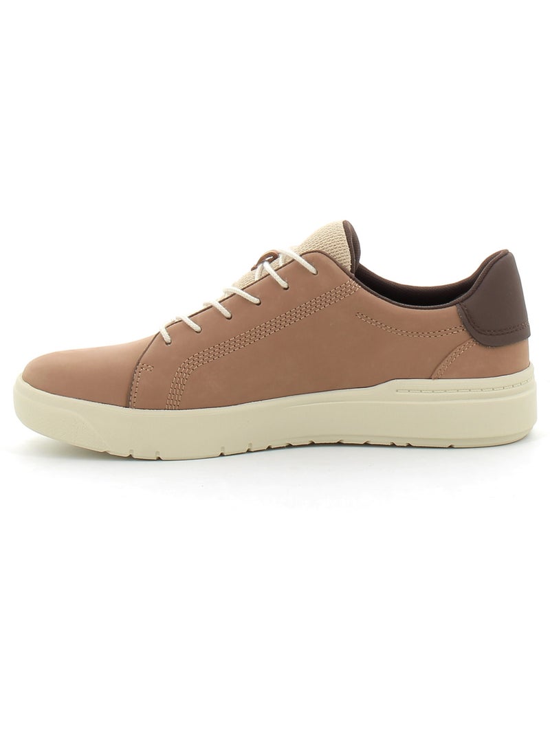 Baskets en Cuir Timberland Marron - Kiabi